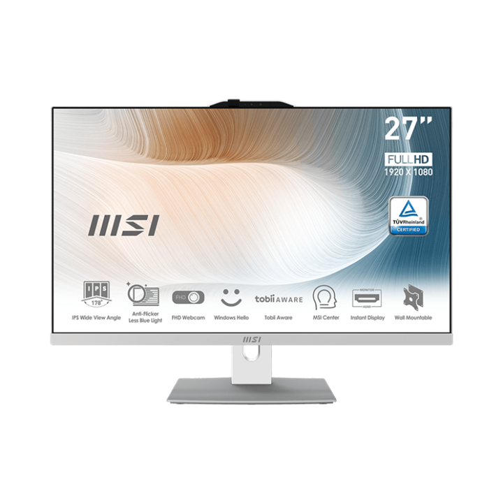 Msi Modern AM272P 12M Core i7 1260P 16GB 500GB SSD Intel All-in-One