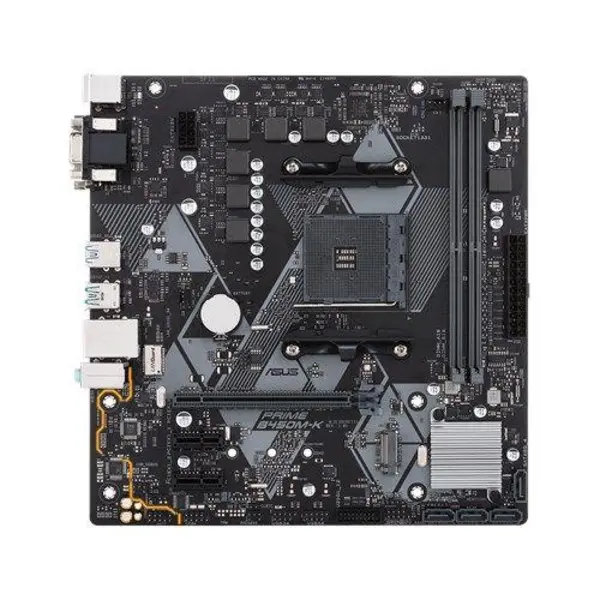 مادربرد Asus DDR4 مدل PRIME B450M-K ASUS PRIME B450M-K MOTHERBOARD - 2
