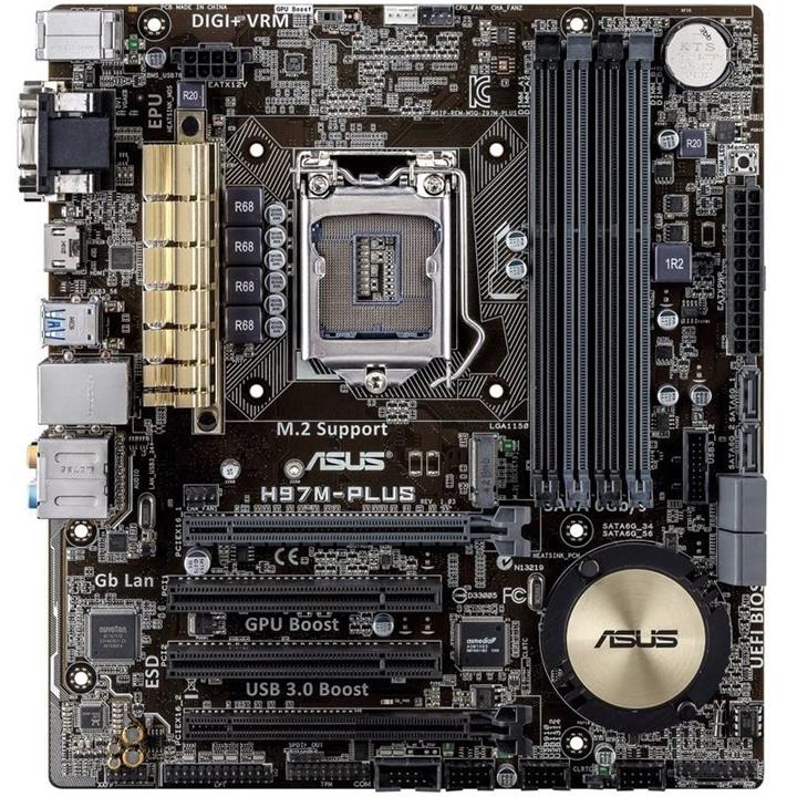 مادربرد ایسوس مدل ASUS H97M-PLUS LGA 1150