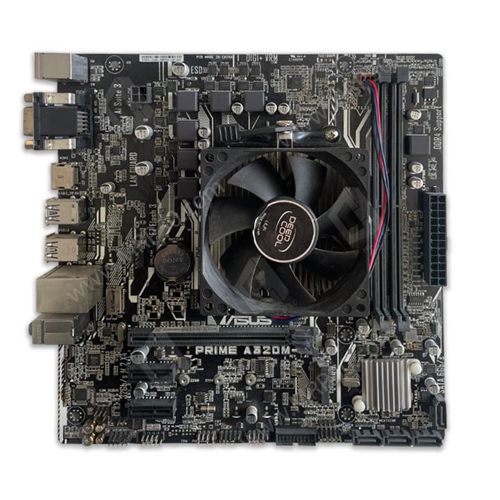 باندل مادربرد ایسوس ASUS PRIME A320M-KRyzen 3 2200GFan استوک