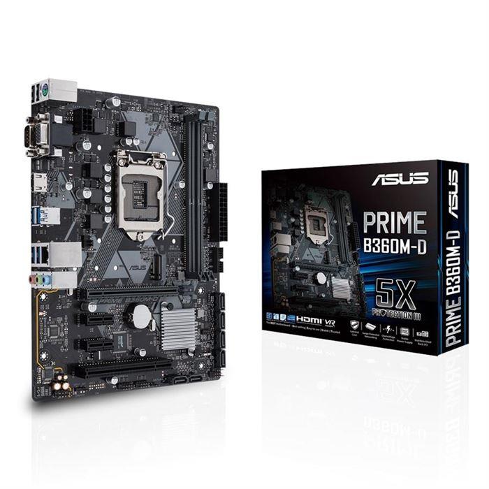 ASUS PRIME B360M-D LGA 1151 Motherboard