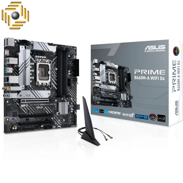 مادربرد ایسوس ASUS Prime B660M-A D4 Stock - 3