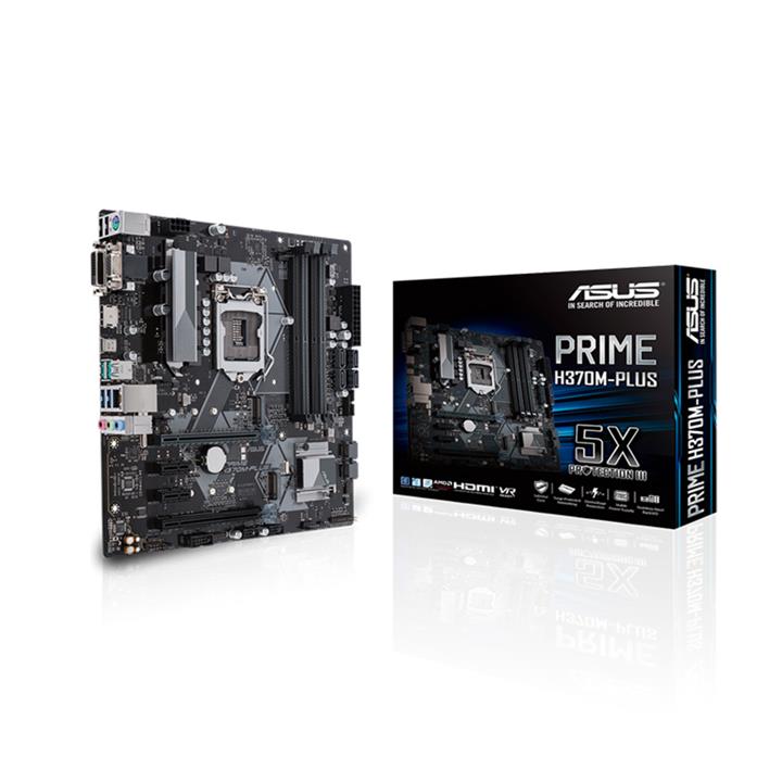 مادربرد ایسوس ASUS Prime H370M-Plus Stock