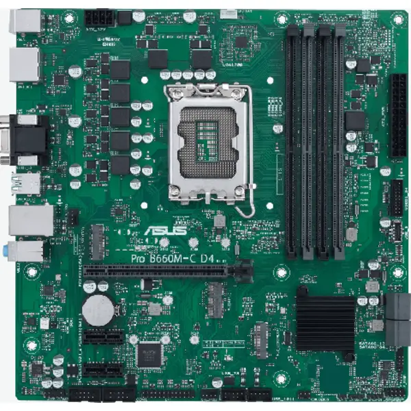 مادربرد Asus مدل Pro B660M-C D4-CSM - 3