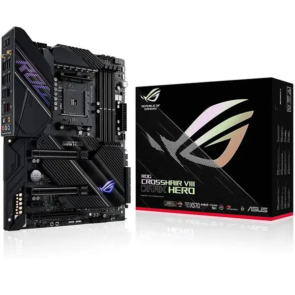 مادربرد ایسوس مدل ASUS ROG Crosshair VIII Dark Hero WiFi ASUS ROG Crosshair VIII Dark Hero WiFi Motherboard - 2