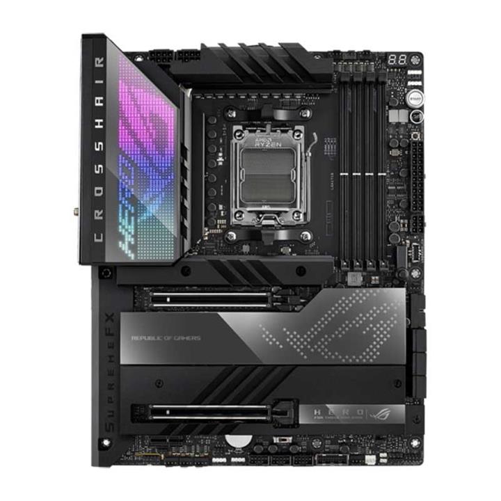 Motherboard: Asus ROG Crosshair X670E Hero Gaming