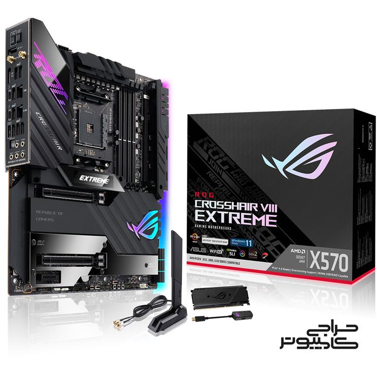 Asus X570 ROG Crosshair VIII Extreme Gaming AM4 Motherboard