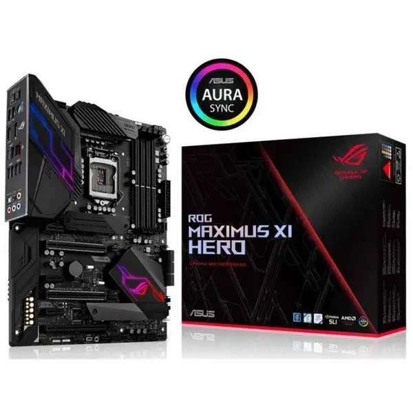مادربرد ایسوس مدل راگ ماکسیموس ایکس آی هیرو ASUS ROG MAXIMUS XI HERO LGA 1151 Z390 Motherboard - 5