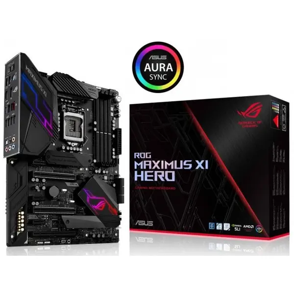 مادربرد ایسوس مدل راگ ماکسیموس ایکس آی هیرو ASUS ROG MAXIMUS XI HERO LGA 1151 Z390 Motherboard - 4