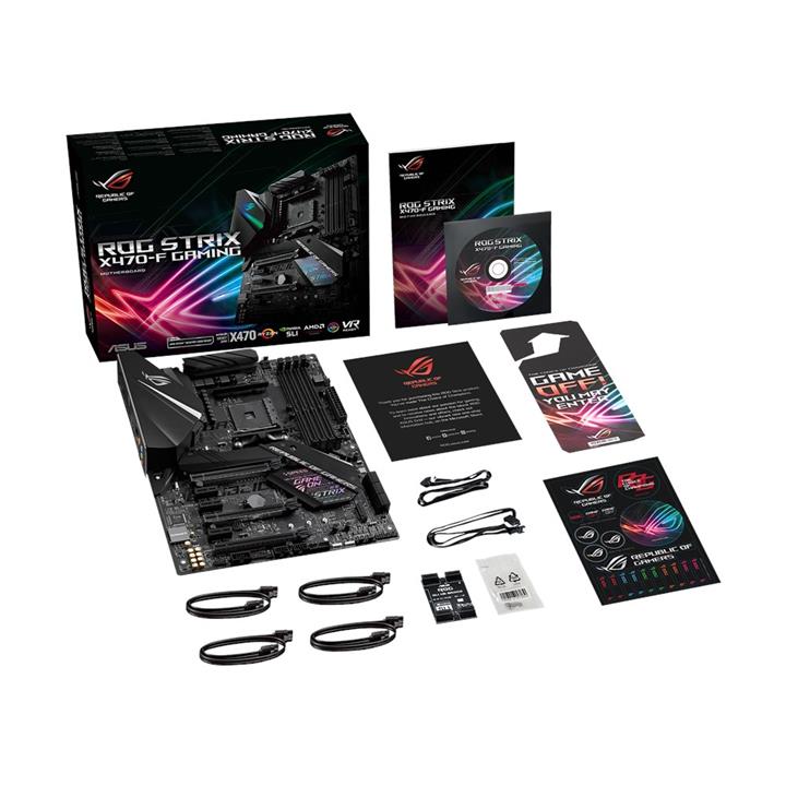 ASUS ROG STRIX X470 F GAMING MOTHERBOARD