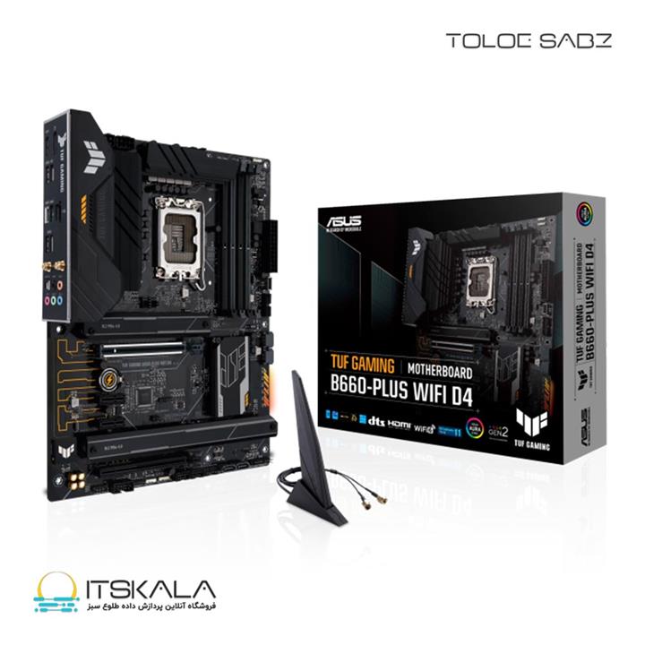 asus TUF Gaming B660-Plus WiFi D4 LGA1700 Motherboard