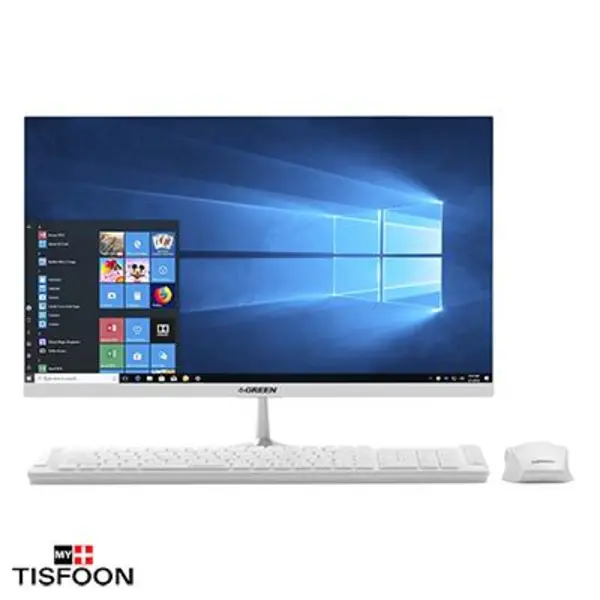 کامپیوتر یکپارچه گرین GX22-i518S GREEN GX22-i518S-Core i5-8400 8GB-1T+120GB - 3