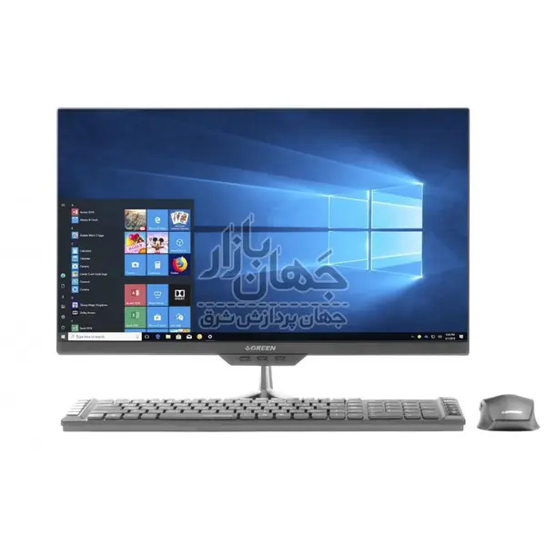 کامپیوتر یکپارچه گرین GX24-i718S Green GX24-i718S Core i7 8GB 1T+240GB SSD Intel - 3