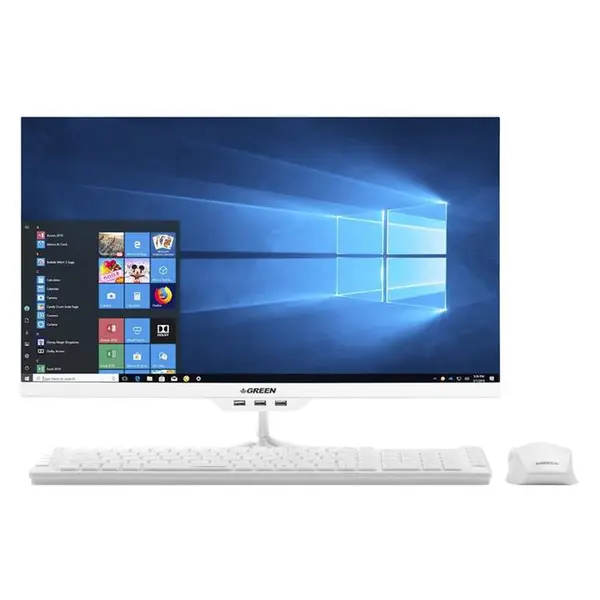 کامپیوتر آماده گرین GX24 Pentium Gold G5400 8GB-240GB All-in-One Green GX24 Pentium Gold G5400 8GB-240GB SSD Intel - 4