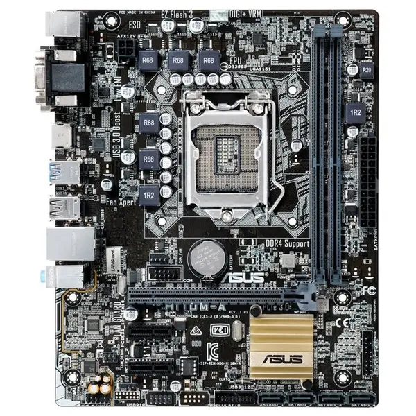 مادربرد ایسوس مدل H110M-A Asus H110M-A Motherboard - 4