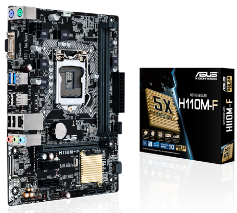 Asus H110M-F LGA 1151 Motherboard