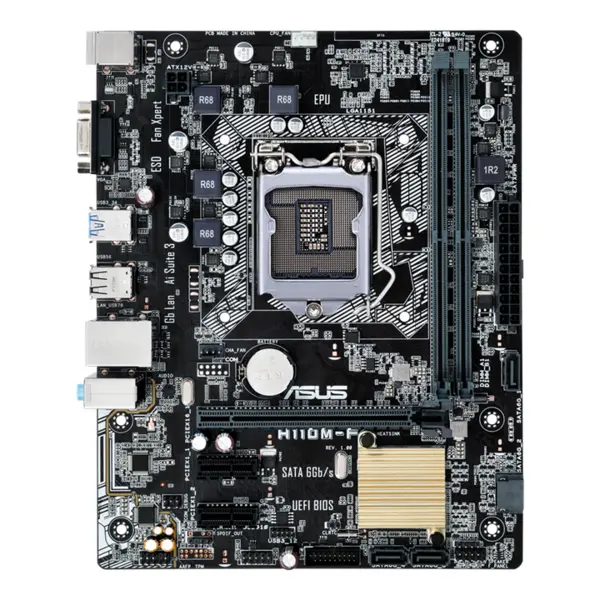 مادربرد ایسوس مدل H110M-F سوکت 1151 Asus H110M-F LGA 1151 Motherboard - 4