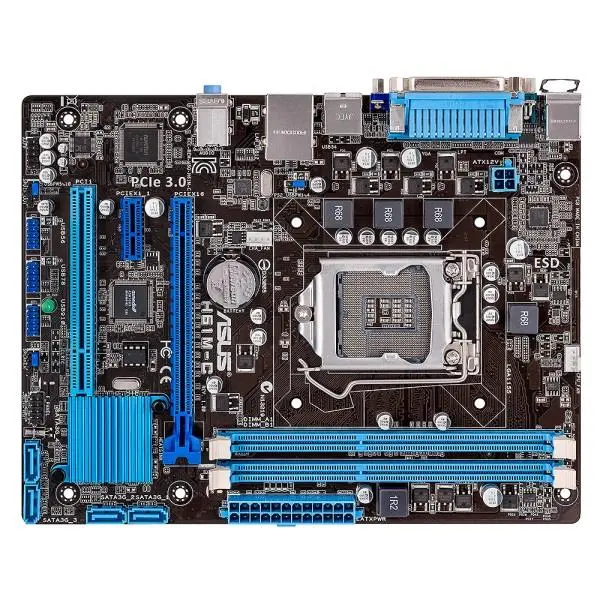 مادربرد ایسوس مدل H61M-C Asus H61M-C Motherboard - 5