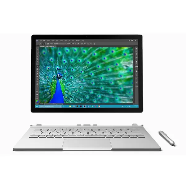 لپ تاپ مایکروسافت سرفیس بوک با پردازنده i7 و صفحه نمایش لمسی Microsoft Surface Book Core i7 16GB 1TB SSD 1GB - 4