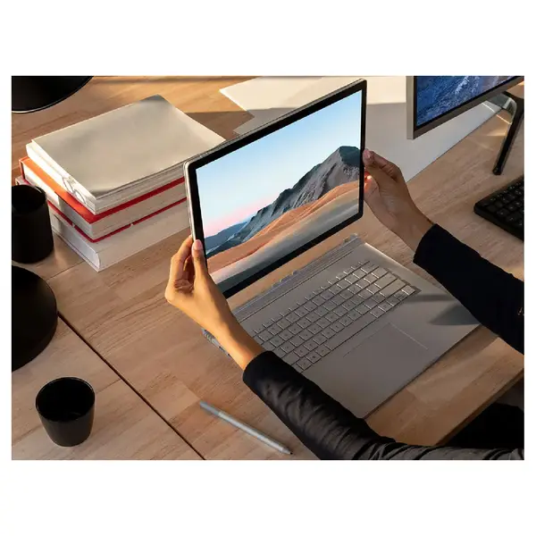لپ تاپ ۱۵ اینچی مایکروسافت مدل سرفیس بوک ۳ با پردازنده i۷ نسل دهم Microsoft Surface Book 3 Core i7 32GB-2TB SSD-6GB - 3