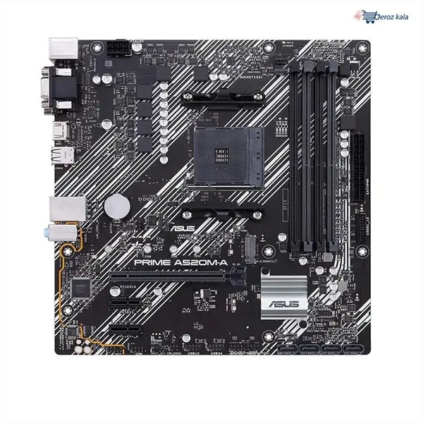 مادربرد ایسوس مدل PRIME A520M-A ASUS PRIME A520M-A Motherboard - 4