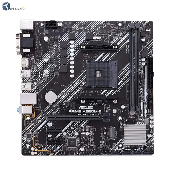 مادربرد ایسوس مدل PRIME A520M-E ASUS PRIME A520M-E Motherboard - 3