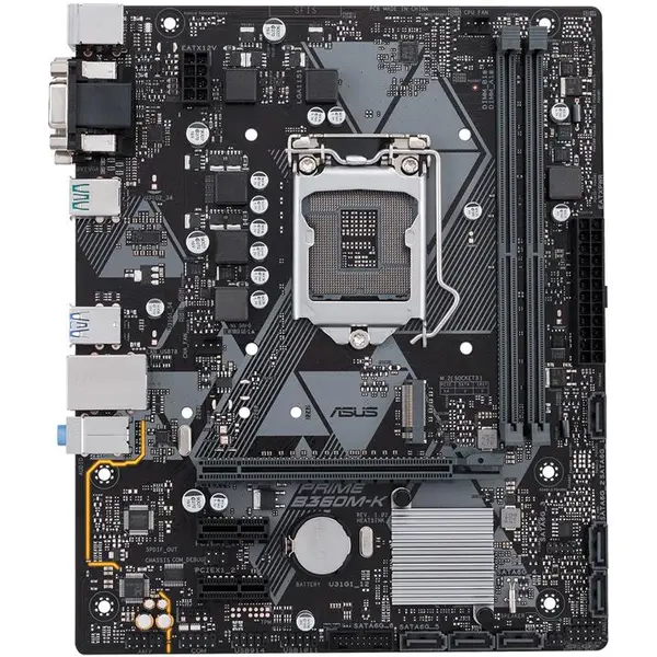 مادربرد ایسوس مدل PRIME B360M-K ASUS PRIME B360M-K Motherboard - 5