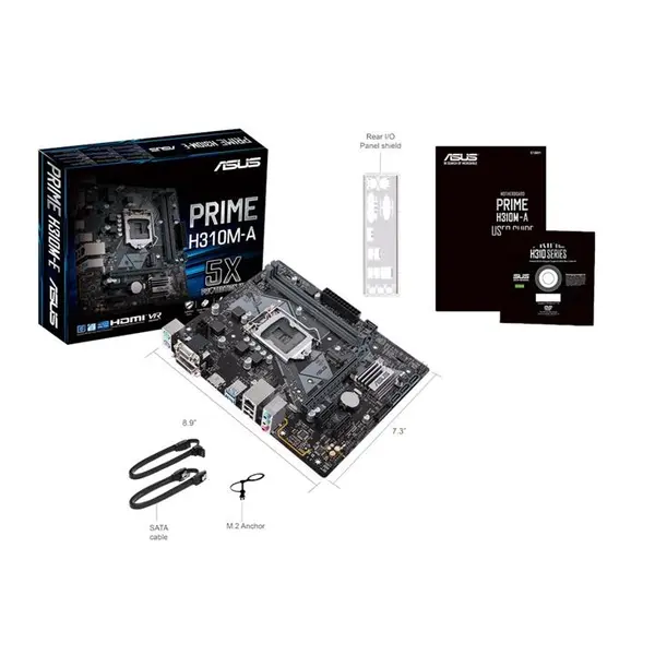 مادربرد ایسوس مدل PRIME H310M-A Asus PRIME H310M-A Motherboard - 2