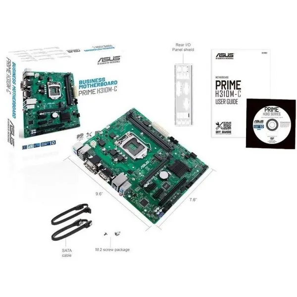 مادربرد ایسوس مدل PRIME H310M-C ASUS PRIME H310M-C Motherboard - 3