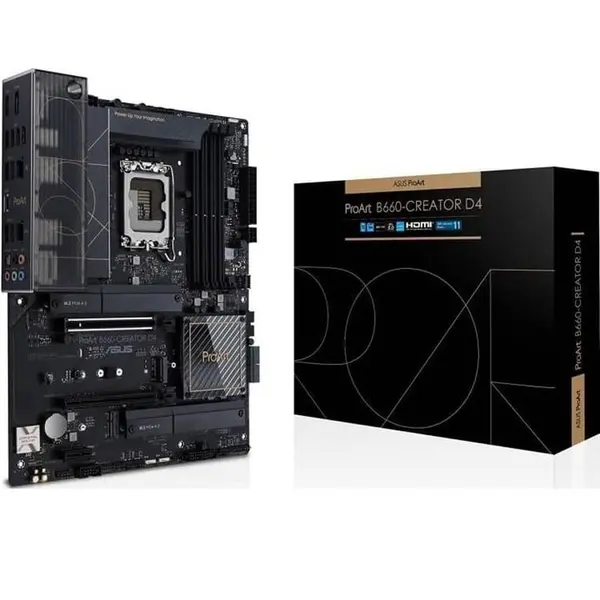 مادربرد ایسوس مدل ProArt B660-CREATOR D4 سوکت 1700 ASUS ProArt B660-CREATOR D4 LGA 1700 Motherboard - 2
