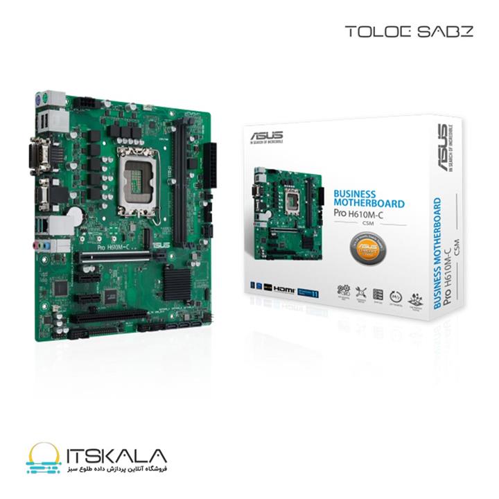 ASUS Pro H610M-C-CSM D4 Motherboard