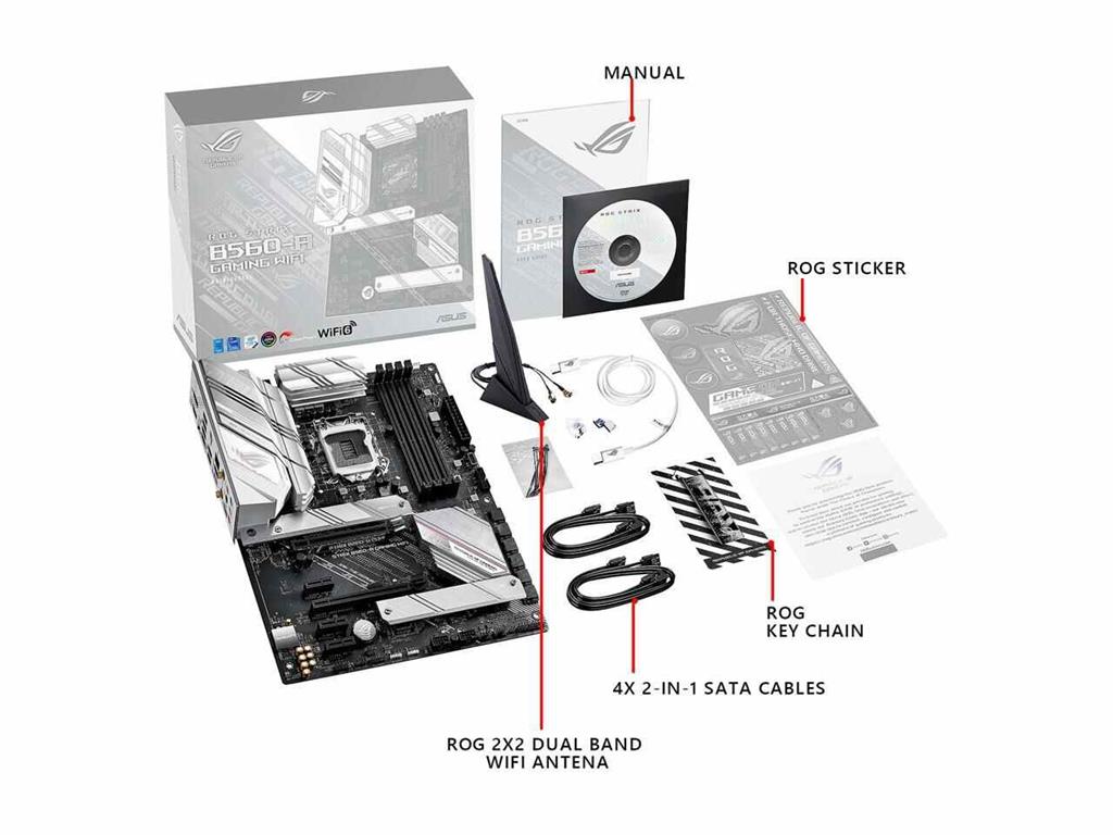 ASUS ROG STRIX B560-A GAMING WIFI LGA 1200 Motherboard