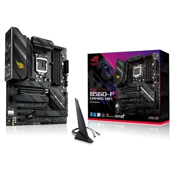 مادربرد ایسوس ROG STRIX B560-F GAMING WIFI ASUS ROG STRIX B560-F GAMING WIFI LGA 1200 Motherboard - 4