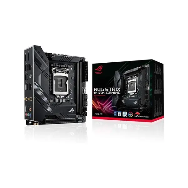 مادربرد ایسوس مدل ROG STRIX H470-I GAMING ROG STRIX H470-I GAMING WI-FI LGA 1200 Motherboard - 5