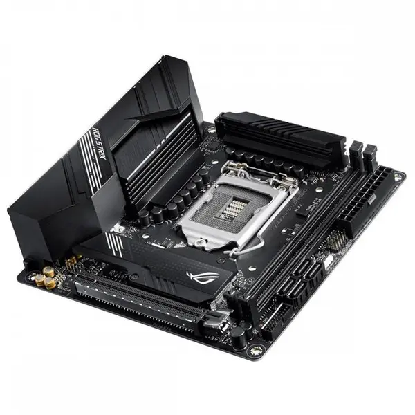 مادربرد ایسوس مدل ROG STRIX H470-I GAMING ROG STRIX H470-I GAMING WI-FI LGA 1200 Motherboard - 3
