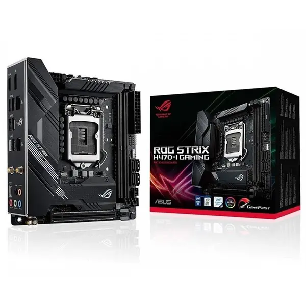 مادربرد ایسوس مدل ROG STRIX H470-I GAMING ROG STRIX H470-I GAMING WI-FI LGA 1200 Motherboard - 2