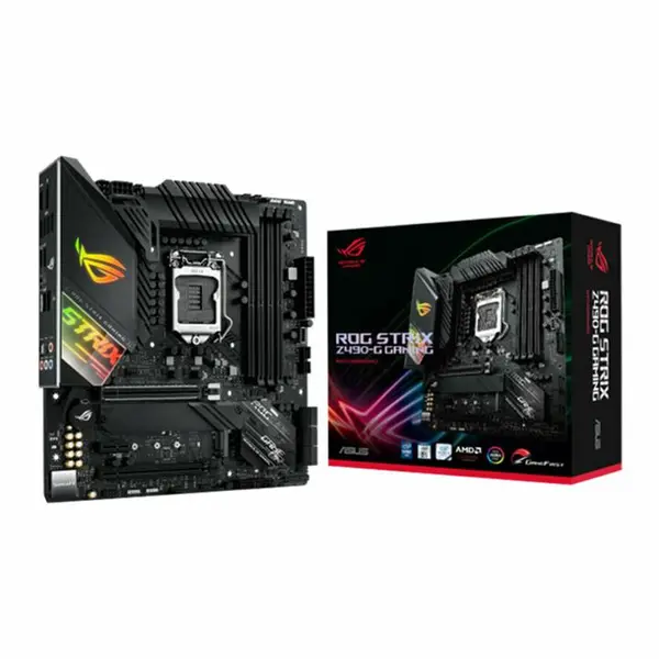 مادربرد ایسوس ROG STRIX Z490-G GAMING ASUS ROG STRIX Z490-G GAMING 10th Gen Intel LGA1200 Motherboard - 4