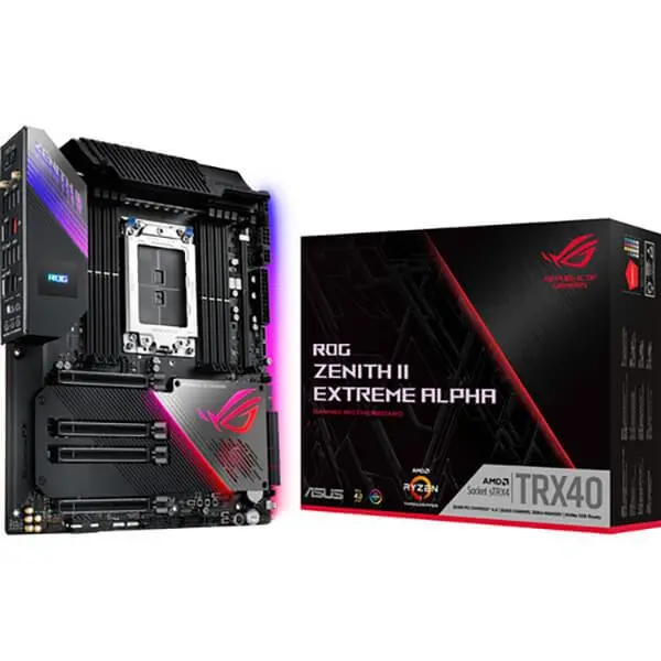 مادربرد ایسوس مدل TRX40 ROG Zenith II Extreme Gaming MB: Asus TRX40 ROG Zenith II Extreme Alpha Gaming - 3