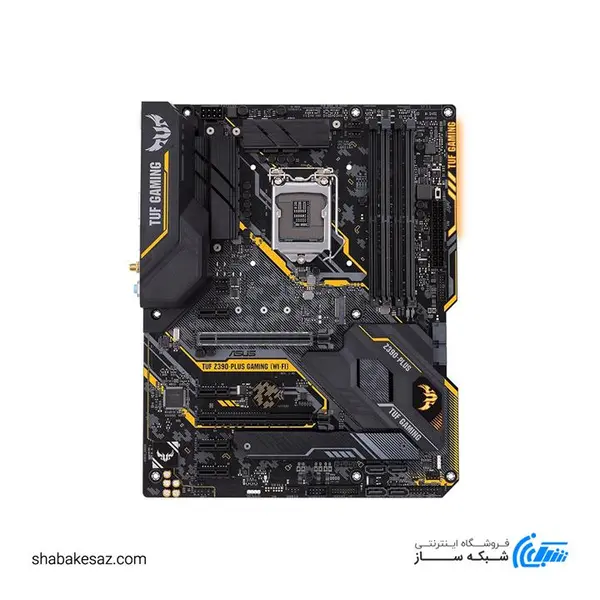 مادربرد گیمینگ ایسوس TUF Z390-PLUS GAMING WI-FI Asus TUF Z390 PLUS GAMING WIFI Motherboard - 2