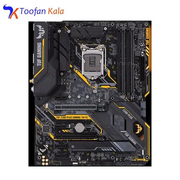 مادربرد گیمینگ ایسوس TUF Z390-PLUS GAMING WI-FI Asus TUF Z390 PLUS GAMING WIFI Motherboard - 3