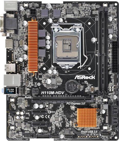 ASROCK H110M-HDV LGA 1151 Motherboard