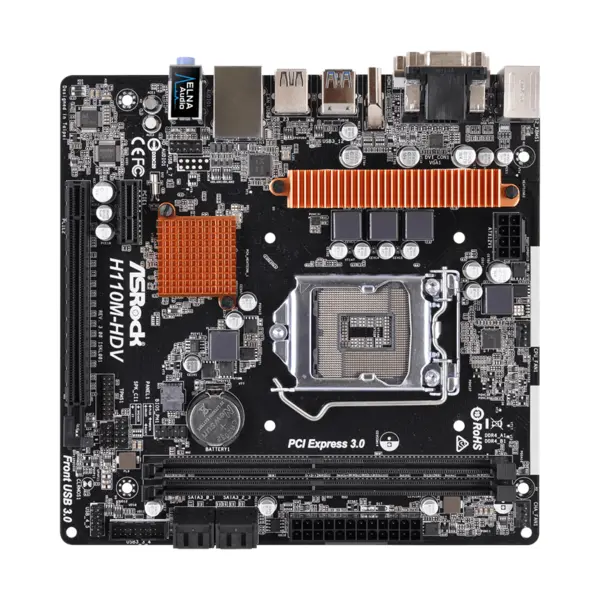 ASROCK H110M-HDV LGA 1151 Motherboard