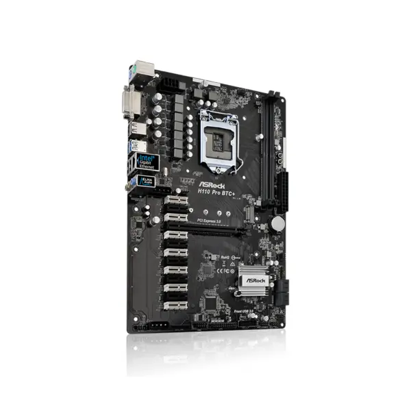 مادربرد ازراک مدل اچ 110 پرو بی تی سی پلاس ASROCK H110 Pro BTC + Motherboard