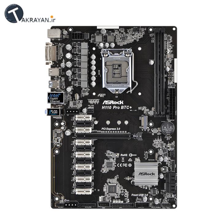 ASROCK H110 Pro BTC + Motherboard