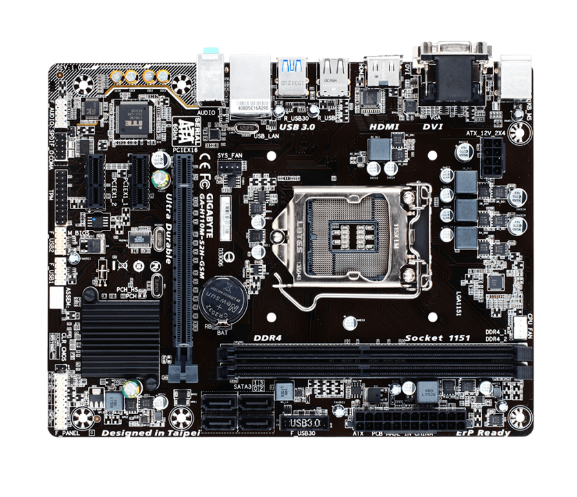 GigaByte GA-H110M-A LGA 1151 Motherboard