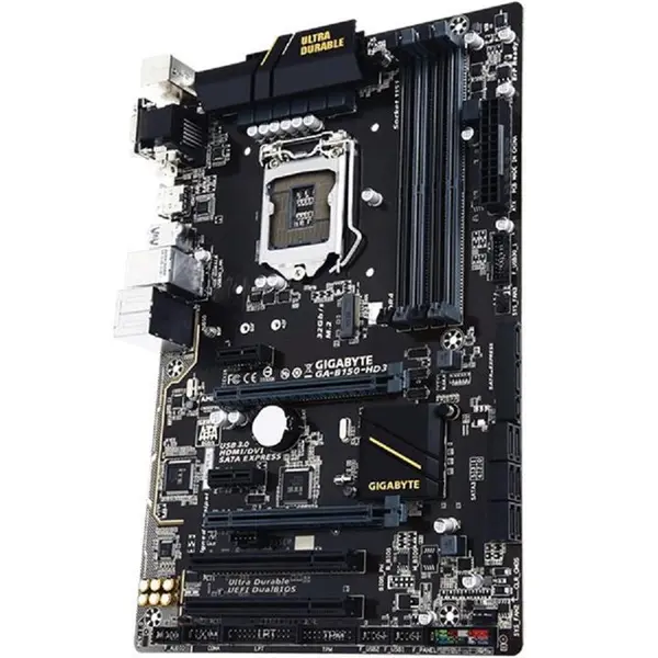مادربورد گیگابایت بی 150 ام اچ دی 3 سوکت 1151 GigaByte GA-B150M-HD3 LGA 1151 Motherboard - 2