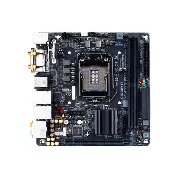 مادربرد گیگابایت مدل زد 170 ان وای فای سوکت 1151 GigaByte Z170N-WIFI LGA 1151 Motherboard - 4