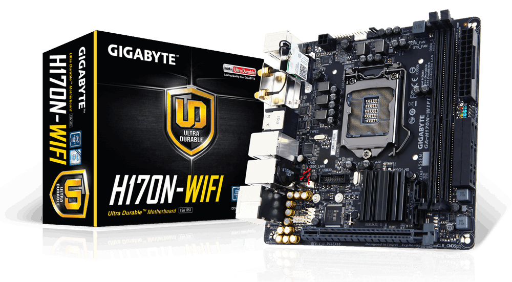 GigaByte Z170N-WIFI LGA 1151 Motherboard