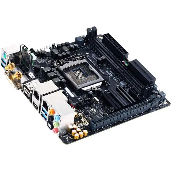 مادربرد گیگابایت مدل زد 170 ان وای فای سوکت 1151 GigaByte Z170N-WIFI LGA 1151 Motherboard - 2
