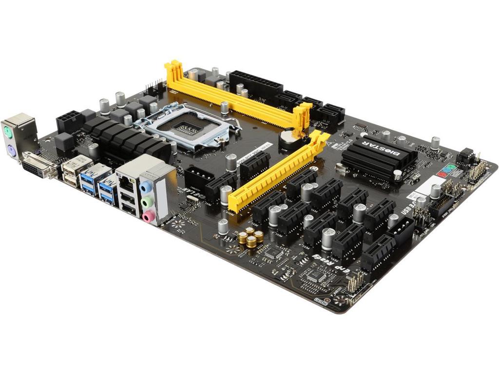 MB: Biostar Motherboard TB250-BTC Pro